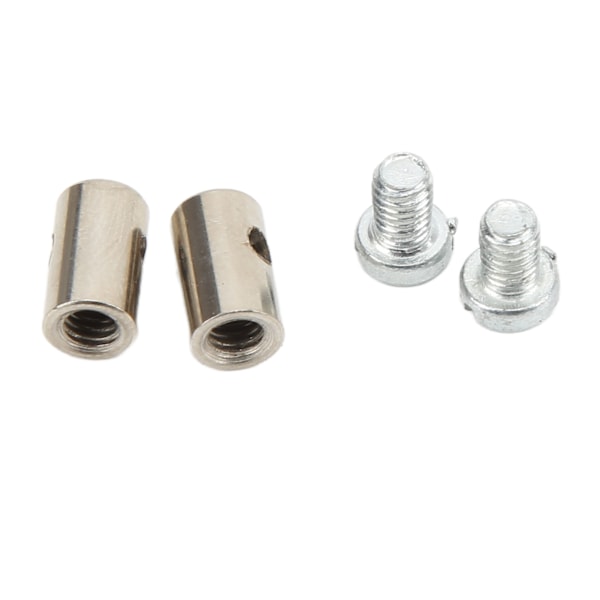 6mm/0.2 tum Lödfria Kabelnipplar Universal Metall Bromslinje Gasreglage Chokeände för Bil Motorcykel Cykel 0.1