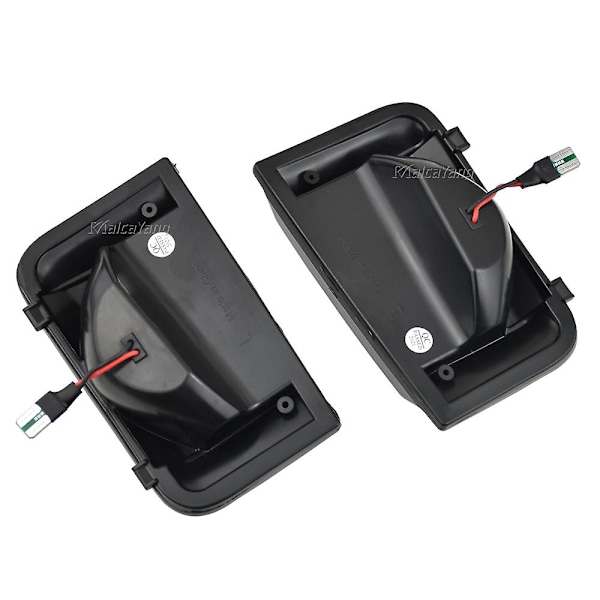 Dynamisk blinkers sidovingmarkering flytande indikator backspegel blinkers för Citroen Jumper Peugeot Boxer Fiat Ducato{hh}