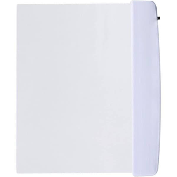 Flat Book Light for Reading in Bed at Night Clear LED Book Full Page Light Illumination Panel Flat Lamp Wireless White White White