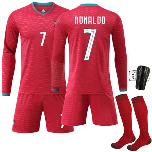 Fodboldtrøje Langærmet Med Nummer 7 Til Efterår Vinter Wearing socks on the 21st #twenty four