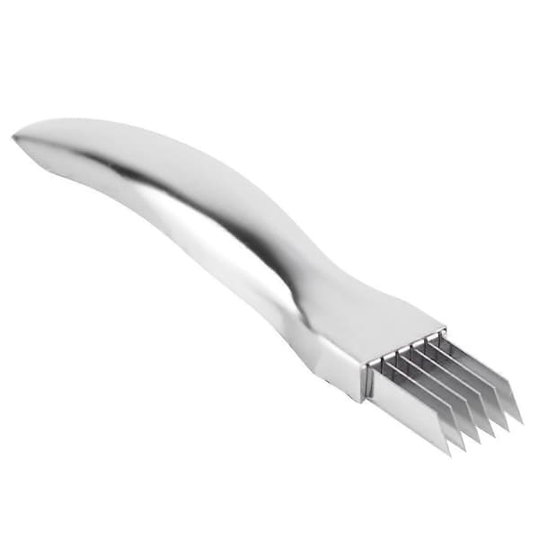 Stainless Steel Onion Slicer Scallion Cutter Vegetable Chopper Kitchen Utensil