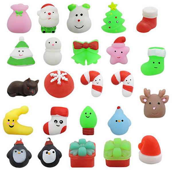 Julkalender Nedräkning Överrasknings Blindbox Riv- och Dekompressionsleksaksset