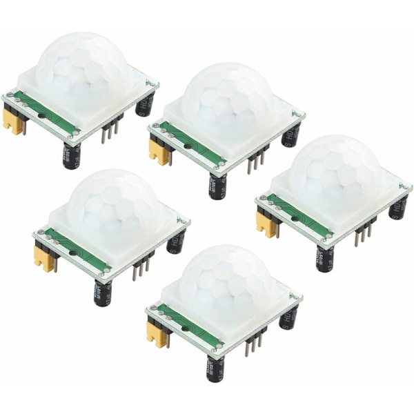 5 pcs Human Body Pyroelectric Infrared Pir Motion Detector Detector Modules