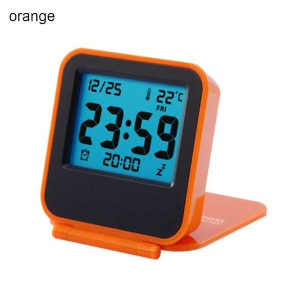 Väckarklocka Reseväckarklocka ORANGE orange