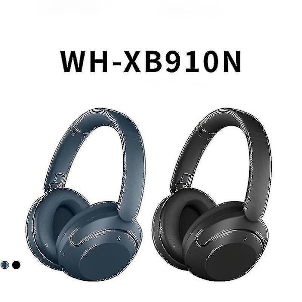 Sony WH-XB910N Trådløse Bluetooth-hodetelefoner med støydemping, 6D Surround dynamisk lydkvalitet, vanntett black