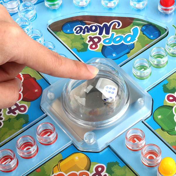 Hasbro Gaming Trouble brætspil til børn fra 5 år og opefter, 2-4 spillere