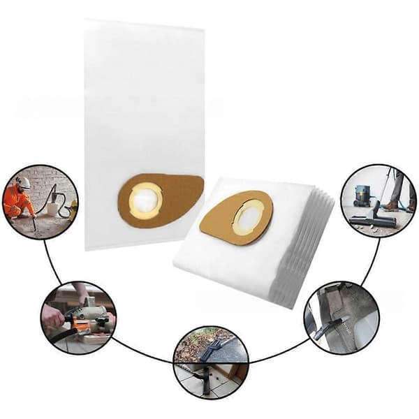 Støvsugerposer Erstatningsdele til Buddy II 12/18 Støvsugertilbehør Erstatningsposer af non-woven materiale 4 stk.
