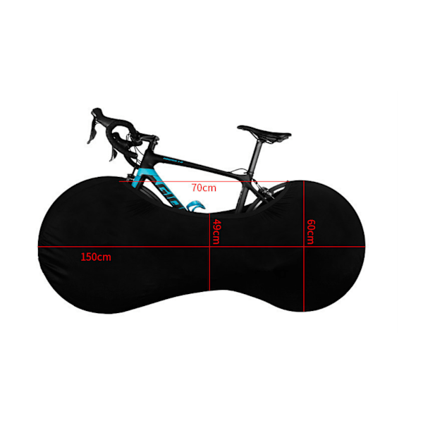 Cykelöverdrag, Expanderbart, Dammtät Förvaringsväska för Cykel