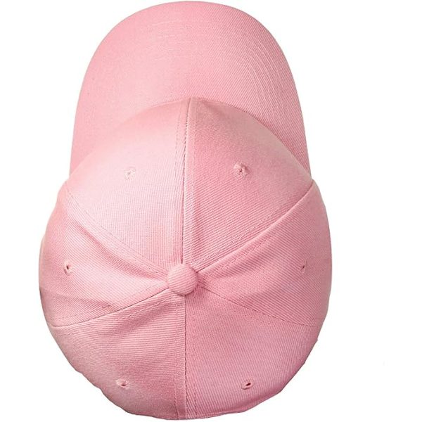 Säädettävä baseball-lippis juoksuharjoitteluun ja ulkoiluun, kaikki vuodenajat pink