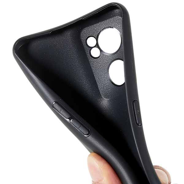 Skyddande TPU-skal för OnePlus Nord CE 2 5G - Matt svart, anti-fingeravtryck, flexibelt