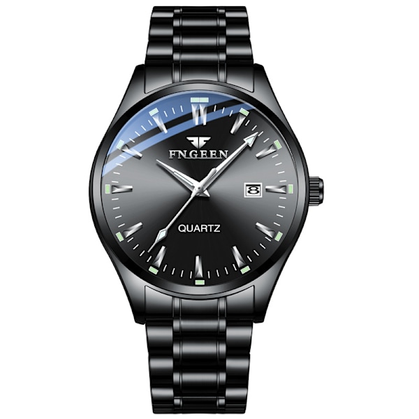 Herrklocka Kvarts, Analog Vattentät Lysande Datum Casual Armbandsur