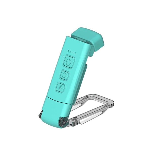 Boklampe med timer USB oppladbar leselampe klips på leselampe bokmerke nattlampe bok la