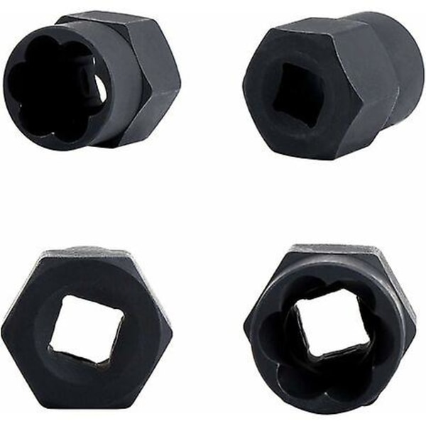 Hylsysarjat, mutterinpoistaja, vaurioituneen pultinpoistohylsysarja 9-19mm (10kpl)