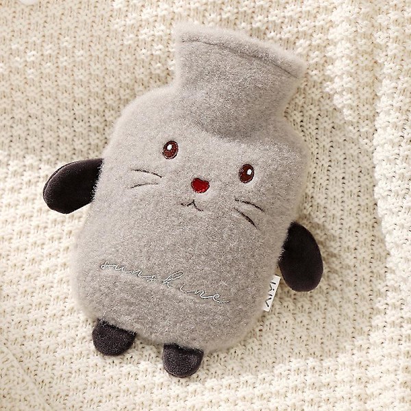 Soft hot water bottle hand warmer water injection warm