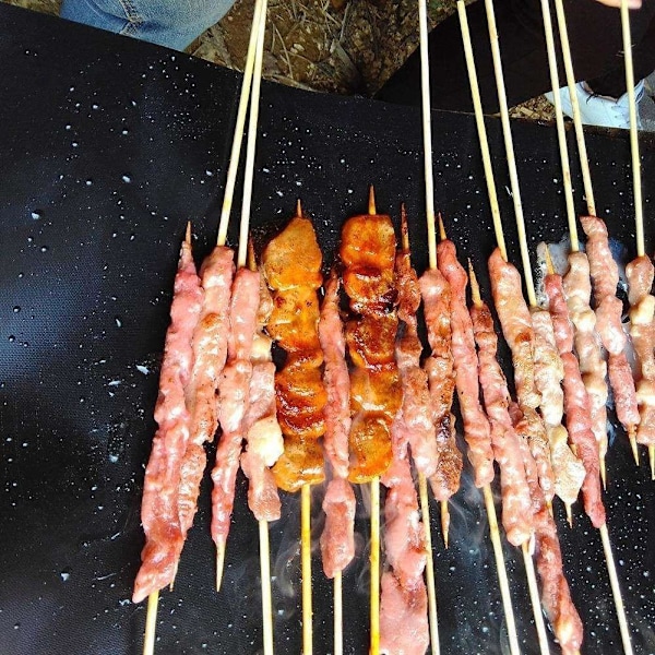 6 kpl Grillausmatto / Uunimatto - Tarttumaton - 40x33