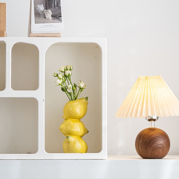 Nordisk minimalistisk fruktvas bordsdekoration 441 Double Lemon