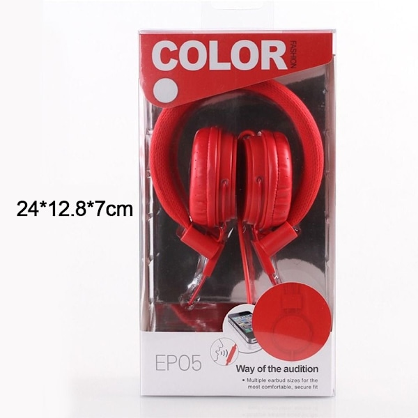 Wired Headphones Stylish Headset Deep Green Deep Green