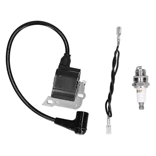Ignition Coil Module with Spark Plug Fits Jonsered Chainsaw 450 455 525 535 490 590,D