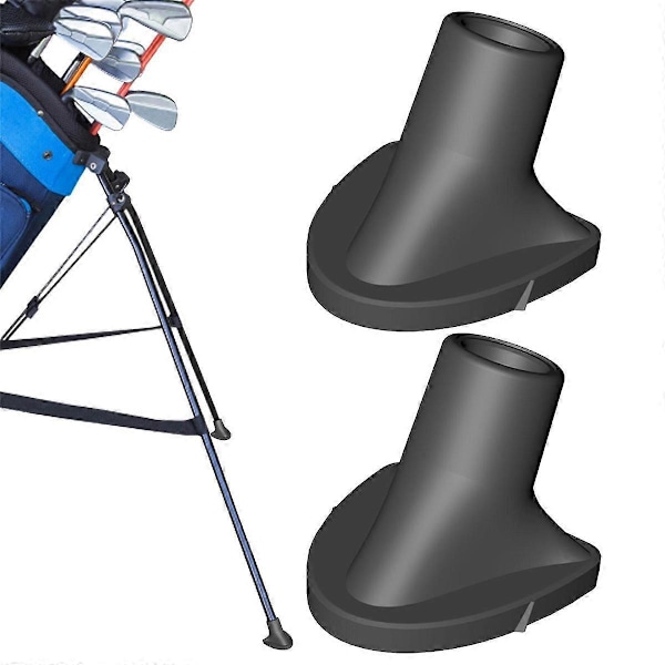 4-pack Golfbag Stativfötter, Ersättningsfötter för Golfbag Viktiga Tillbehör