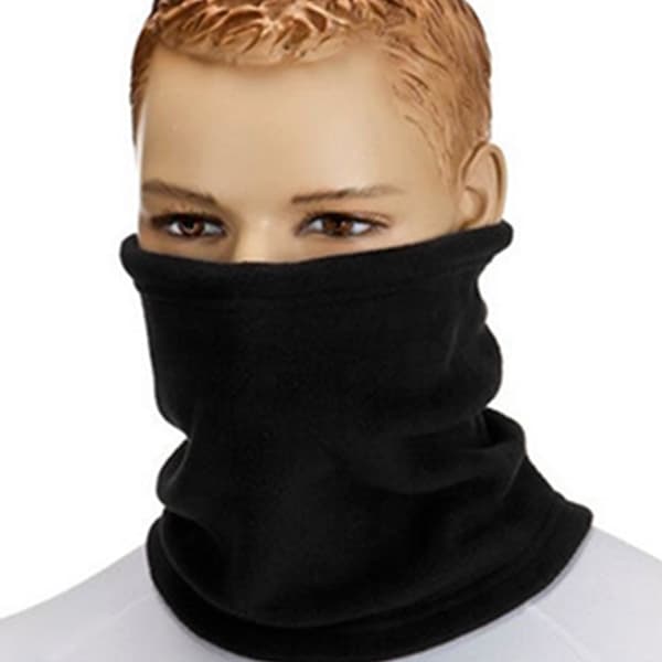 KZQ-Halsvarmer Snood Biker Vinter Termisk Rørhalstørklæde Maske til Kvinder og Mænd red