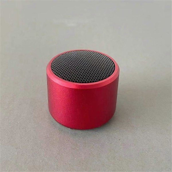 CASA Portabel Trådlös Bluetooth Högtalare Musik Stereo Surround Mini USB Utomhus Subwoofer Ljudspelare Röd Red M4