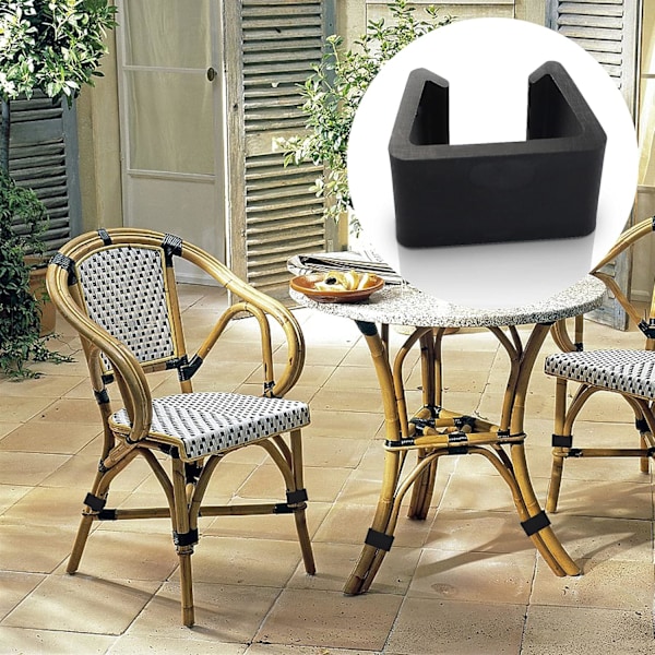 10-pak møbelklemmer, forbindelsesklemmer til terrassesofa