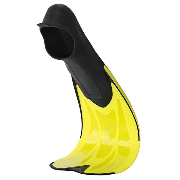 Fins profesjonelt snorkleutstyr svømmeføtter voksen svømmeføtter dykkeføtter Yellow and black Size 40-41