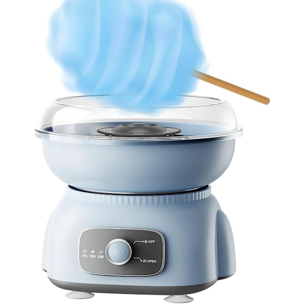 Mini Candyfloss Maskine - Perfekt til børnefødselsdage blue