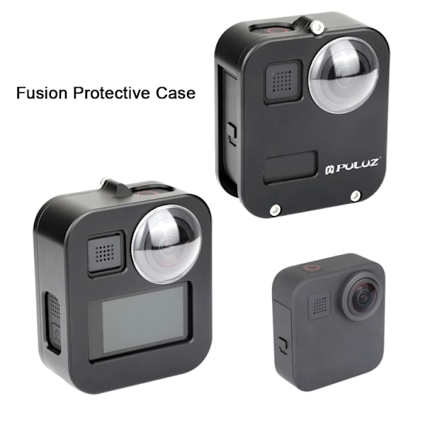 Beskyttende Case CNC Aluminium Legering Beskyttelsesbur til GoPro Max{HH}