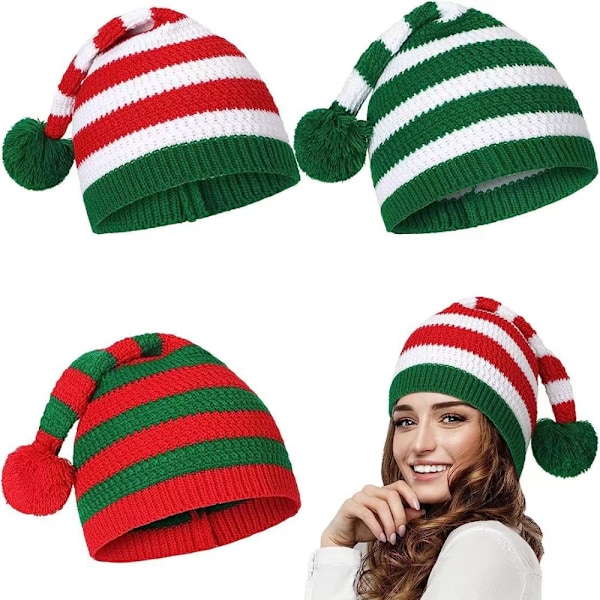 Julestrikket hue Stribet julestrikket hue CHILD-C