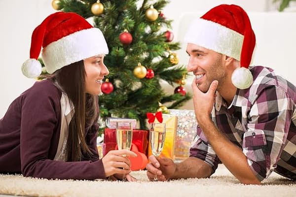 Julhattsset för vuxna Festlig högtidsdräktstillbehör 3 delar
