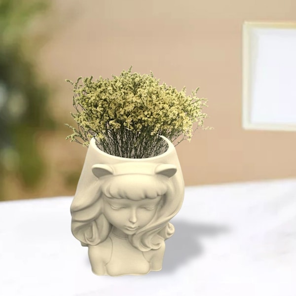 Beton Succulent Plantekasse Resin Form DIY Værktøj