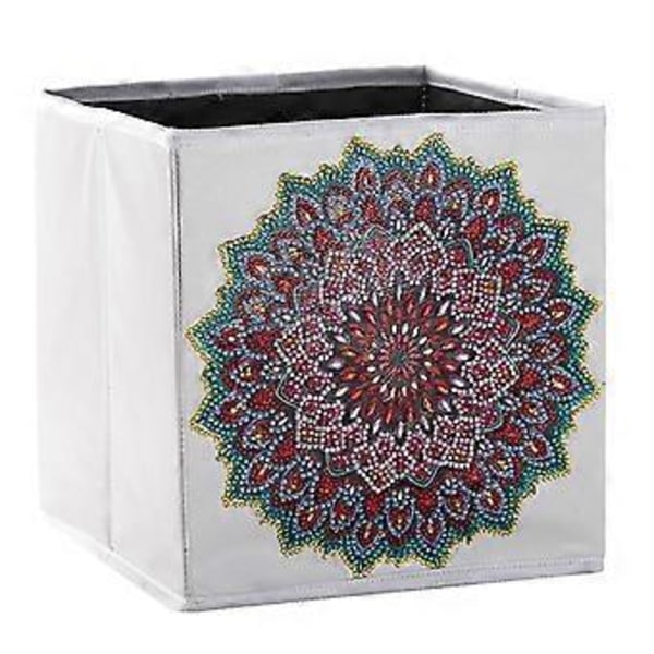 5D DIY diamantmaleri Opbevaringsboks Rejse Krystalbeholder Etui Organizer Diamantbroderi Håndværk Jul Bryllup Fest Fødselsdagsgaver(I) I