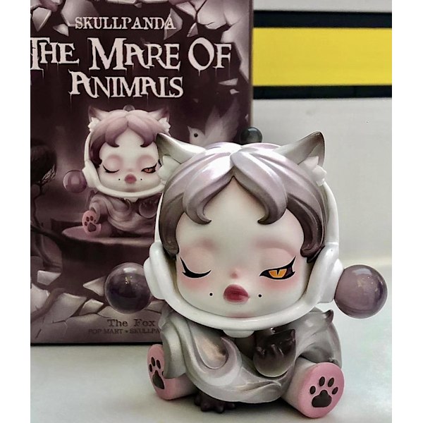 DIMOO Skeleton Panda Samlerfigur Blind Box Tilfældige Figurer{hh} 7