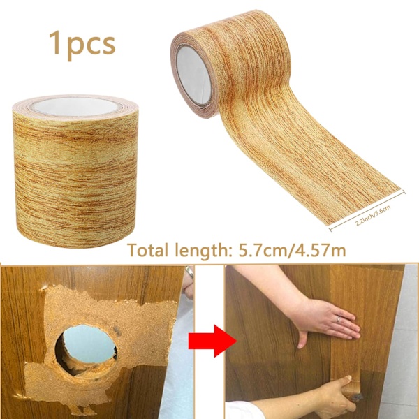 Vedenpitävä teippi puujäljitelmällä lattian korjaukseen - Puu E{hh]