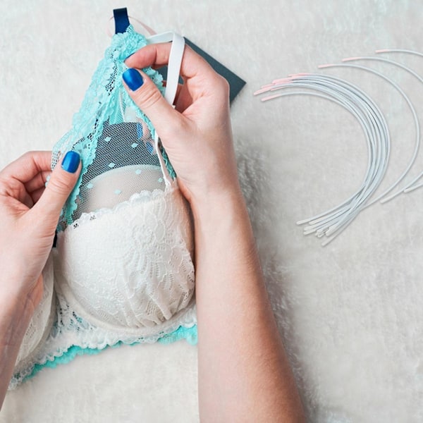 10 Par Underwire BH - Erstatnings-BH Underwire - Underwire Reparasjon for Kvinner