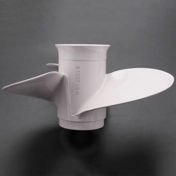 Båtpropeller 6G1-45943-00-El 8 1/2 X 7 1/2 För Yamaha Utombordsmotor 6-8Hp Aluminiumlegering 3 Blad{HH}