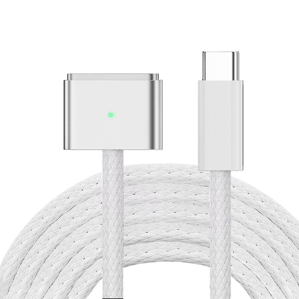 Magnetisk USB C til MagSafe 3 opladerkabel (140W), Magnetisk opladerkabel{HH}