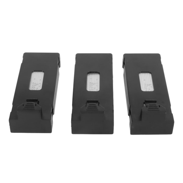 3 stk. Drone Lithium Batteri 1800MAH 3.7V Genopladeligt Quadcopter Drone Batteri til E88 E88Pro E100 E99 K3 K6 E89 P1 P4 P5