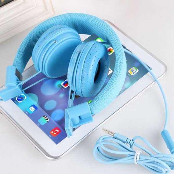 Wired Headphones Stylish Headset Headphones PINK Pink
