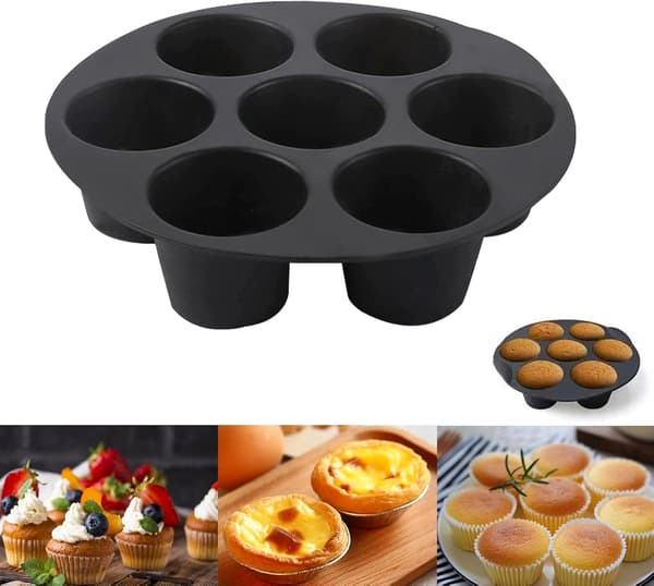 Silikone Muffin Form Genanvendelig Cupcake Bageform Til Kager Bagværk Æggecreme Hjemmekøkken
