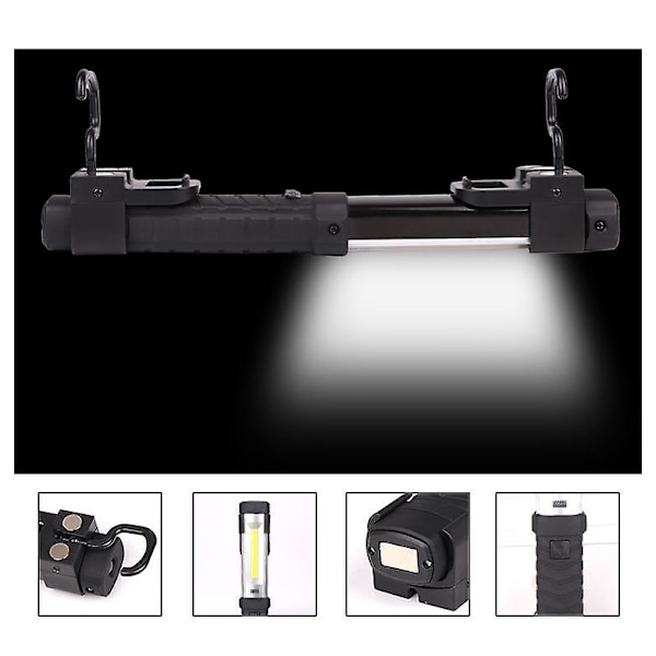 XANES YD-24 Arbetslampa XPE+COB 2 Lägen USB Uppladdningsbar LED Arbetslampa Utomhus Camping Nödsituation LED Wo