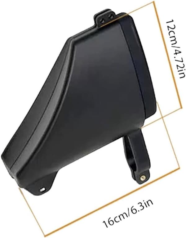 Sadeltaske Vandtæt Hardcase til Landevej & MTB, Rivefast Sort