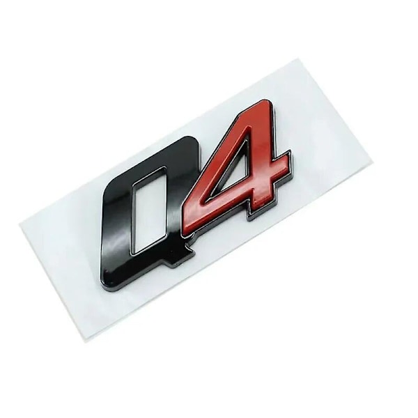 HK 3D ABS Q4 Bogstaver Bagagerum Emblem Badge Mærkat Dekaler Bil Styling Tilbehør til Maserati Ghibli SQ2 SQ4 Levante Sport