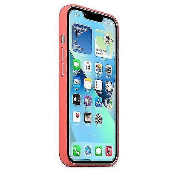 Silikonskal med Magsafe för iPhone 13 Mobilska{HH} Pink Pomelo