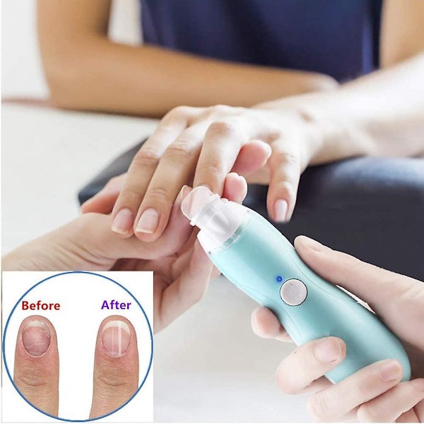 Elektrisk nagelfil för baby med 9 utbytbara sliphuvuden Justerbar hastighet Nagelfil för baby och vuxen