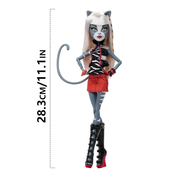 Monster High Boo-Riginal Creeproduction Meowlody ja Purrsephone -nuket 2 kpl -pakkaus-XF5-{hh} C