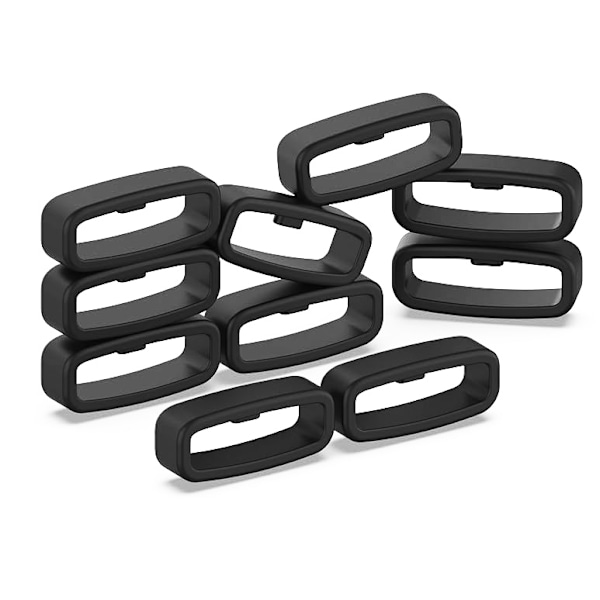 Udskiftnings silikone rem ringholder til Garmin Forerunner 245 Music 645 Venu Venu Sq Vivomove Vivomove HR Fenix ​​6S 5S 7S 10 stk. 20 mm