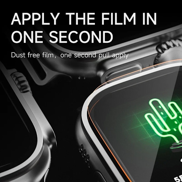 4 stk. 9H High Definition hærdet glas til Smart Watch skærmbeskytter til Apple Watch Ultra 2 49mm{HH}