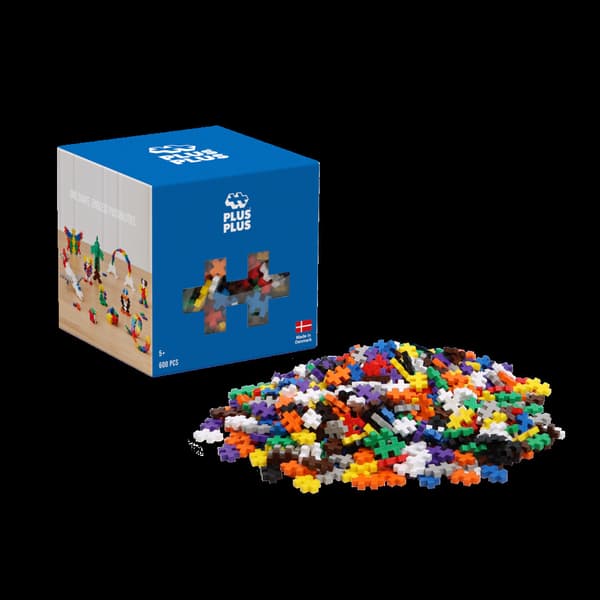Plus-Plus Basic / 600 pieces Multifärg 12